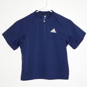 Adidas Windbreaker Vented Back Athletic Shirt XS